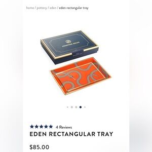 Eden rectangle tray, Jonathan Adler